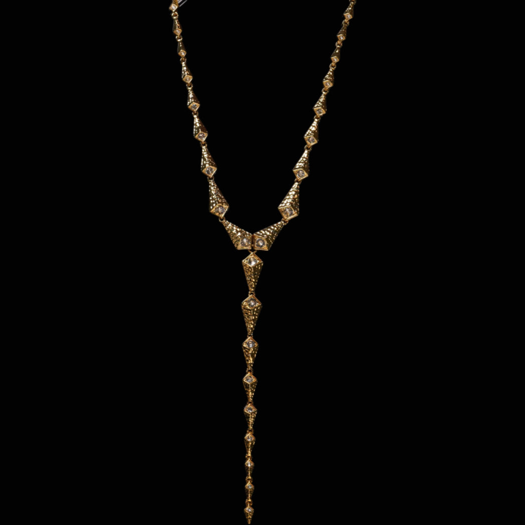 Golden Prism Necklace